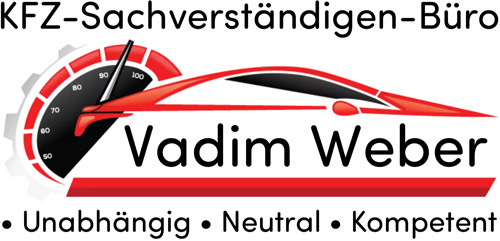 „KFZ-Sachverständigen-Büro Inh. Vadim Weber“-Logo, zur Startseite